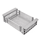 thumbnail image 1 of Escurridor Para Trastes Ajustable Fregadero Acero Inoxidable gRIS, 1 of 5