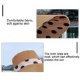 thumbnail image 3 of Sombrero de pescador con protección solar UV, ala ancha, gorra de playa de verano, 3 of 5