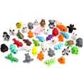 thumbnail image 1 of Juego de minifiguras de animales, 41 piezas, juguete flexible articulado, 1 of 7