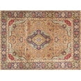 thumbnail image 1 of Ahgly Company Tapis d'Intérieur Lavables en Machine Rectangulaire Traditionnel Brun Sienne, 2' x 3', 1 of 7