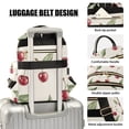 thumbnail image 3 of FORMRS Mini Backpack Purse for Women Travel Daypack Casual Shoulder Bag, Beige Cherry, 3 of 7