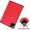 thumbnail image 7 of Hard PU Case for Xiaomi Pad 7/7 Pro 11.2", Magnetic Stand, Auto Sleep/Wake,red, 7 of 7