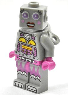 Lego Minifigure Series 11 Lady Robot