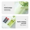 thumbnail image 4 of Yhmxh Portable Handheld Fan, High Speed Cooling Mini Fan, Silent Powerful Fan with Anti-drop String, Replaceable Battery Summer Cooling Fan for Travel Outdoor (Ideal Gift for Men, Women), 4 of 6