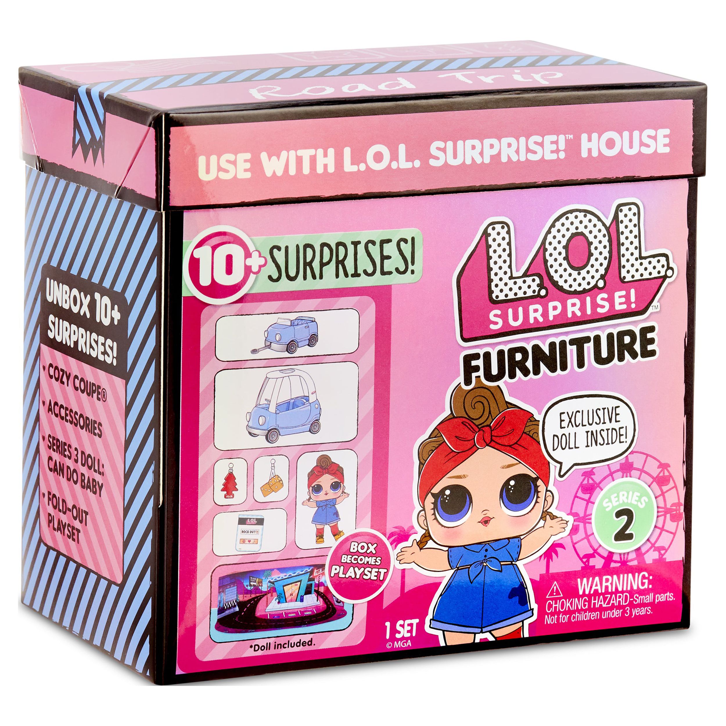 LOL Surprise Furniture Road Trip With Can Do Baby & 10+ Surprises, Great Gift for Kids Ages 4+ - image 4 of 6