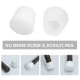 thumbnail image 5 of Rubber Leg Cap End Tip Furniture Table Feet Protector Reduce Noise Prevent Scratches 18mm 5/7" Inner Dia 4pcs, 5 of 7