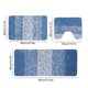 thumbnail image 3 of Juego de 4 Alfombras de Baño con Tapa de Inodoro En Forma de U | Alfombrillas de Ducha Antideslizantes de Microfibra Absorbente | Alfombras de Terciopelo Suave Lavables a Máquina En Gris, Marrón y Az, 3 of 7