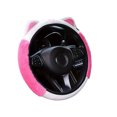 thumbnail image 2 of Dsscvnef Adorable Cat Ear Car Steering Wheel Cover Soft Warm Winter Accessory No Inner Grip Comfortable Driving, 2 of 4