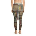 thumbnail image 4 of 'Book Shelf' Stretchy Leggings (AOP), 4 of 6