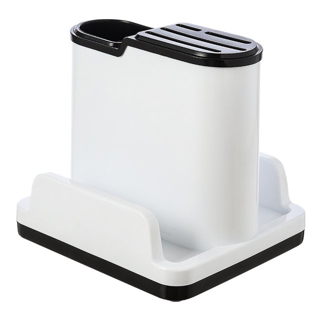 Estante para utensilios de cocina, organizador de almacenamiento de bloques de cuchillos, organizador de tablas de cortar