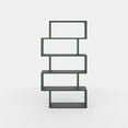 thumbnail image 5 of Ada Home Decor Barclay Multiple Tier Open Shelf Modern Bookcase, Anthracite, 5 of 7