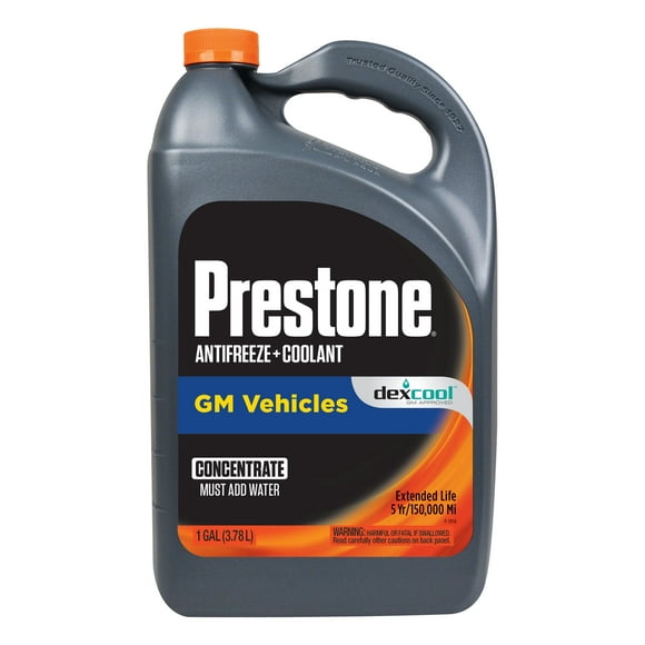 Prestone Liquide de Refroidissement pour Moteur AF888/3F DEX-COOL; Concentré; Pichet de 1 Gallon; Simple