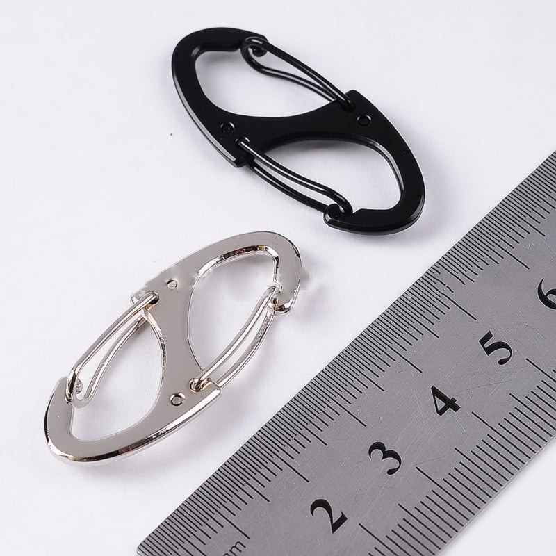 Gourd Buckle Clip Keychain Keyring EDC Clip Split Outdoor Camping Snap Buckles 