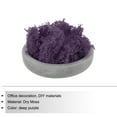 thumbnail image 3 of Unique Bargains 3.5 OZ Moss Preserved Moss Artificial Moss for Craft Floral Project Table Decor Dark Purple, 3 of 7