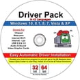 thumbnail image 1 of Windows Drivers Pack DVD For Sound, Graphics, Wi-Fi-Ethernet & Much More in 32/64 Bit For All Versions Of Windows, 1 of 2