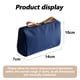 thumbnail image 2 of Bolsa de maquillaje de nailon, bolsa organizadora de viaje, organizador de cosméticos para mujeres y niñas, 14 x 10 x 7 cm, azul, 2 of 5