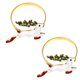 thumbnail image 2 of Holiday Napkin Holders 2Pcs Reindeer Shape Elegant Accessories For Festive Dining Rooms Rustproof Material, 2 of 4