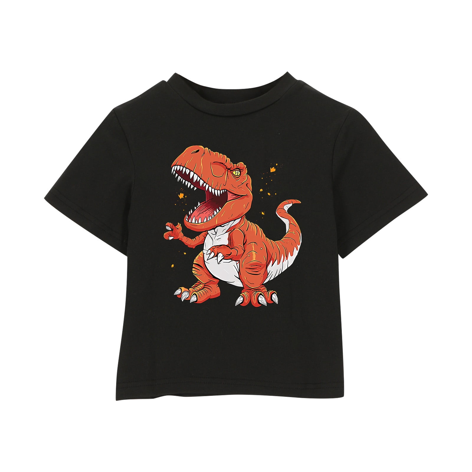 Toddler Kids Baby Boy Casual Dinosaur Print Short-sleeved Shorts Clothes Set With Pockets Boys Baby Boys Girls Hoodie Boys Shorts Wedding Party Set