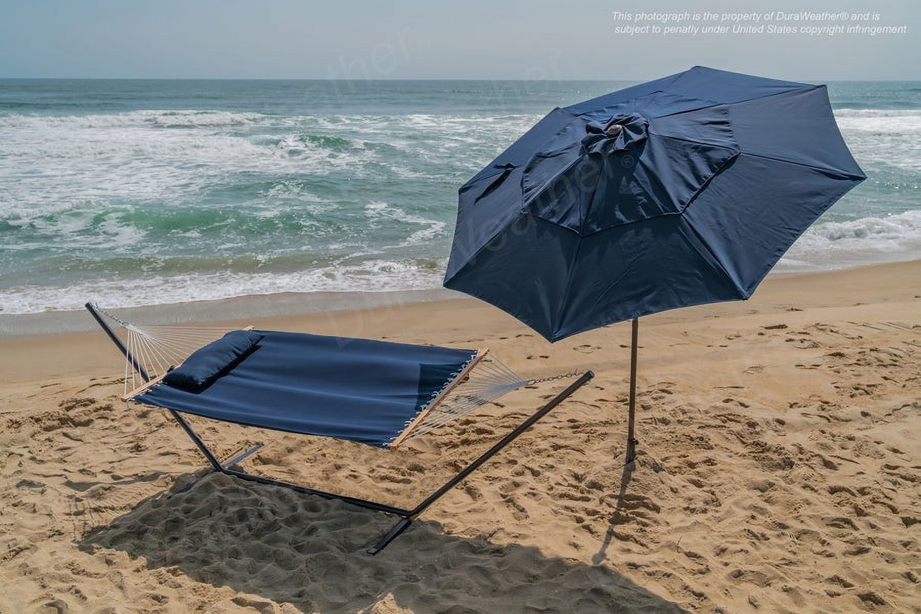 Sunbrella® Original Deluxe Size Hammock With 12'ft Stand