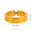 thumbnail image 2 of Bike Handlebar Ring for Fixing Grips Securely 2Pcs Golden, 2 of 4
