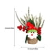 thumbnail image 5 of Mini árboles de Navidad adorno de escritorio tela de espuma de PVC accesorios para el hogar decoración del hogar adornos de fiesta tamaño Kits de decoración para fiestas Verde/Tamaño Pequeño Bewildely HA070117-02, 5 of 6
