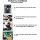 thumbnail image 3 of Soporte para celular de bicicleta de acero inoxidable para manillar de motocicleta, rotación de 360°, compatible con smartphones o dispositivos de navegación de 4,5 a 6,8 pulgadas (ris), 3 of 5