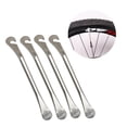 thumbnail image 3 of VERDANVERSE 4Pcs Silver Arc Streamlined Tire Spoon for Cycling Tire Repair Tools 3.5X0.6in, 3 of 7