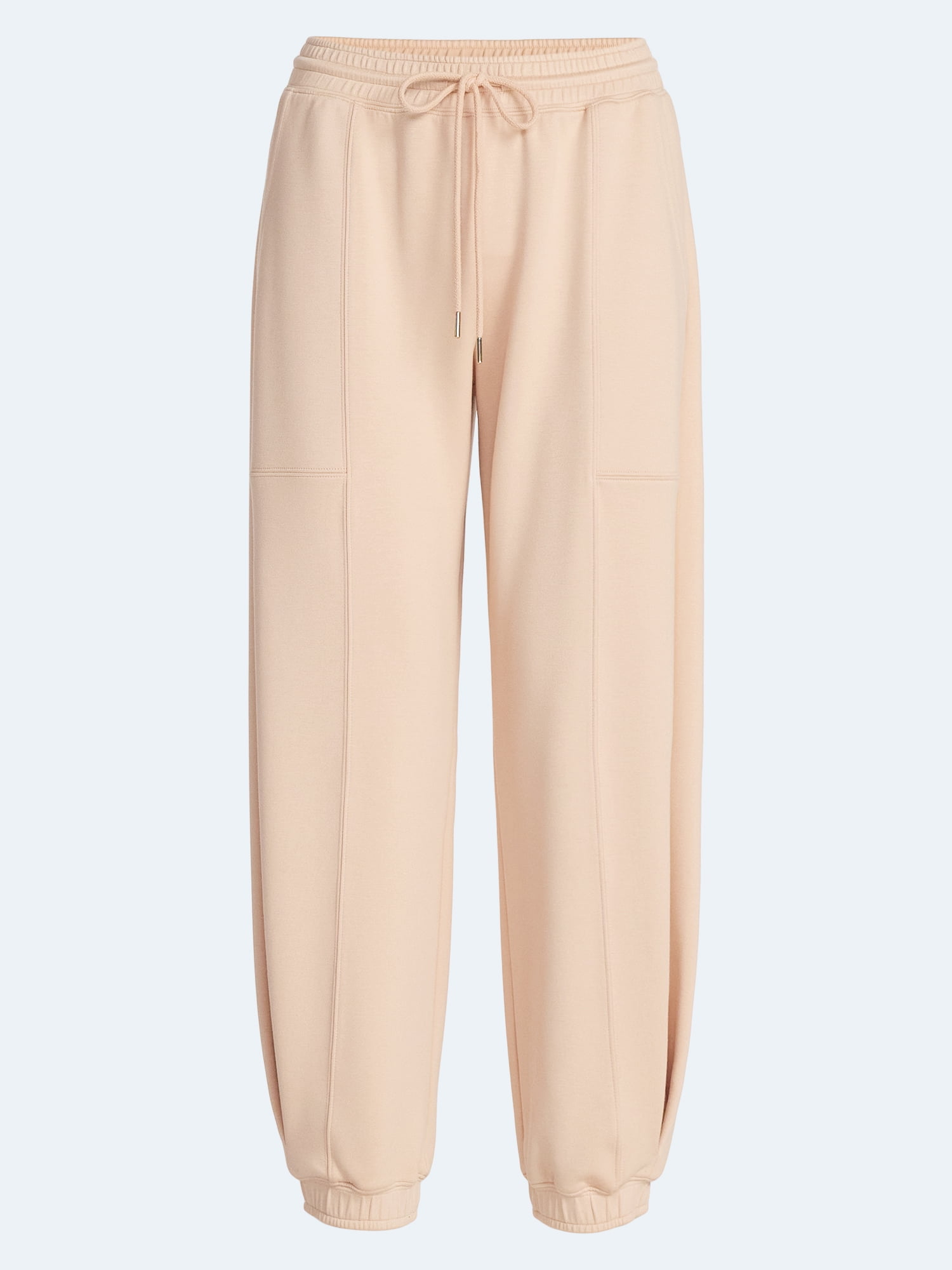 Scoop Women's and Women's Plus New Scubaknit Barrel Pants, Sizes XS-4X
