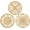 Beige, variant on Thick Silicone Trivet Mat for Hot Dishes, Hot Pots and Pans, Pot Holder, Hot Pad to Portect Your Table and Countertop, Kitchen Decor and Accessories
