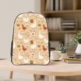 thumbnail image 5 of Susaid Autumn and Thanksgiving Print Clear Backpack See Through Transparent Plastic Clear Bookbags for School, College, Stadium,Work, 5 of 7