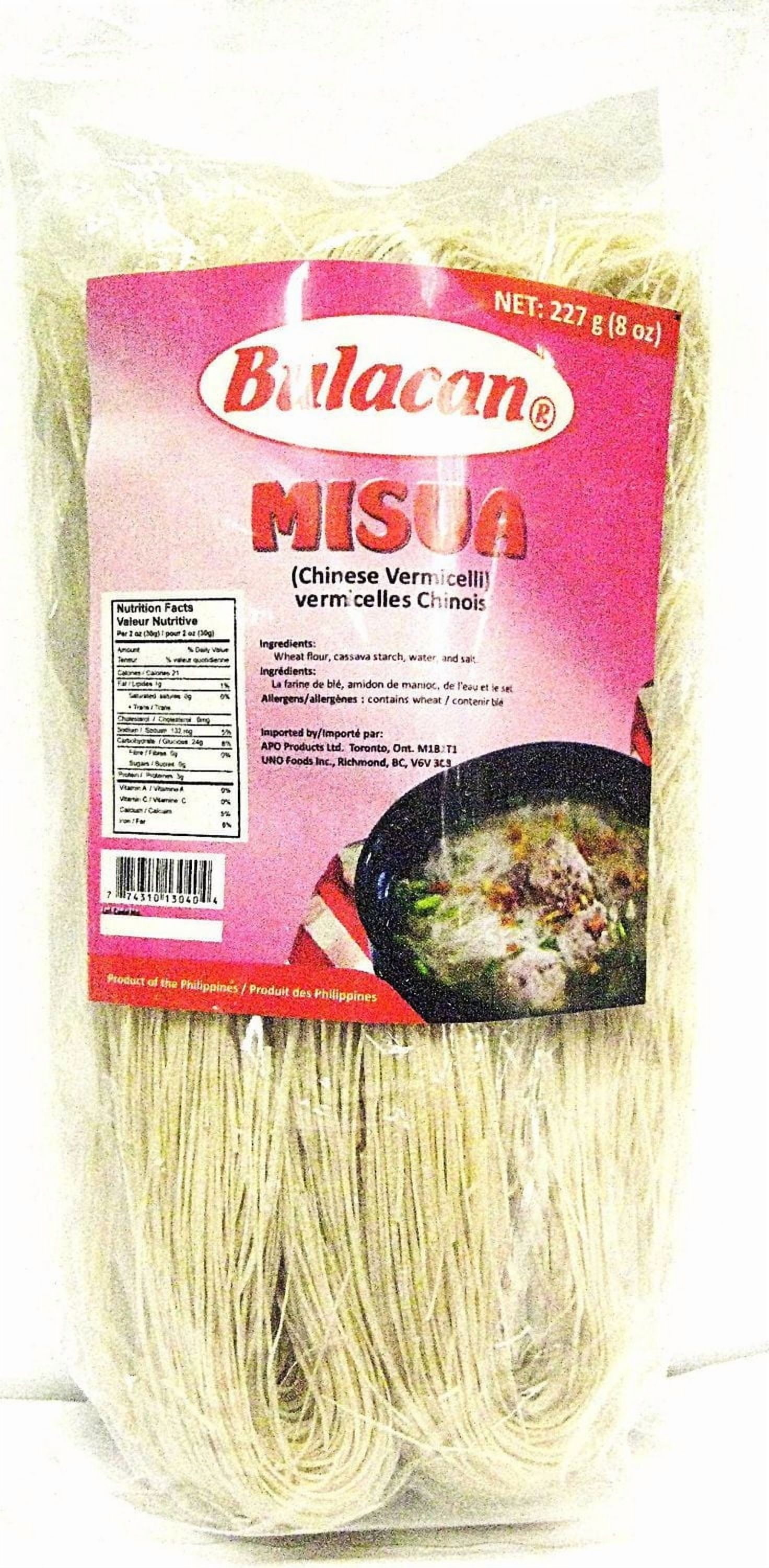 Bulacan Misua (Chinese Vermicelli) 227g per Bag, contains Wheat, Bulacan Misua