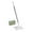White, variant on Snap Grip Mini Mop, Zero Touch Mini Mops, Retractable Gap Dust Cleaner Flat Mops,100cm Long Handle Mopping Sweeper Stick for Multi Cleaning (1*mop+4*Cloth)