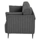 thumbnail image 3 of Love Seat Klint 2 Plazas Gris Oscuro, 3 of 7