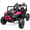 Pink, variant on Conchico 36V Electric Ride on Car with 2 XL Seaters, 600W Motor Powered Ride on Toy for Big Kids w/ Spring Suspension, Bluetooth, LED Lights, Red