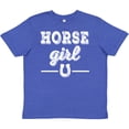 thumbnail image 3 of Inktastic Horse Girl Cowgirl Equestrian Youth T-Shirt, 3 of 5