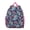 Rose-red-1, variant on Abstract Paisley Art Students Backpack - Decorative Mandala Inspired Exotic Paisley Artwork, Lightweight Durable Oxford Fabric Comfortable Dual Shoulder Support