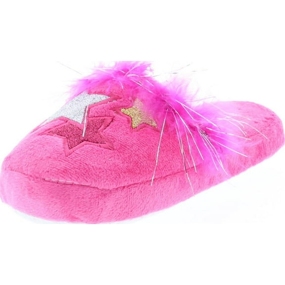 Static Footwear Girls Fashion Slip On Comfy Warm House Slippers