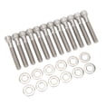 thumbnail image 2 of Kit de pernos de culata de acero inoxidable 304 endurecido, repuesto pulido para FORD SMALL BLOCK SBF 289 302 5.0L 351W, 2 of 12