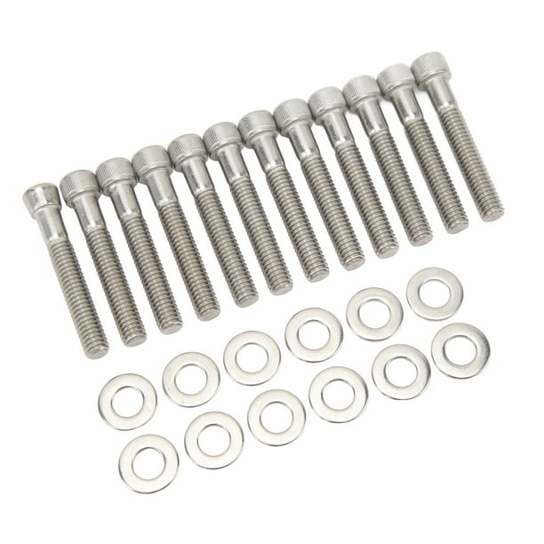 Hex Head Bolts,Cylinder Head Bolts Kit Cylinder Head Bolts Washer Kit