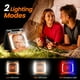 thumbnail image 4 of Rechargeable Camping Fan Battery Operated Powered Fan Portable, 90° Foldable Personal USB Desk Fan with Oil Port/Timer/LED Light/Hanging Hook, Solar Panel Fan Table for Camp Power Outage 20000mAh, 4 of 4