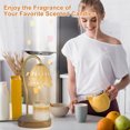 thumbnail image 6 of Waxgamo Candle Warmer Lamp with Timer Dimmer - Electric Candle Light Wax Melt Warmer for Scented Wax, Plug-in Wax Warmer Lamp for Home & Office (White Peony), 6 of 6