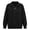 Black, variant on Huyun Women's Half Zip Sweater Ribbed Knit Long Sleeve Pullover with Collared V-Neck Casual Business Tops for Fall Winter Light Blue,XXXL