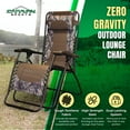 thumbnail image 2 of Caravan Canopy Infinity Zero Gravity Steel Frame Patio Deck Chair, Camouflage, 2 of 9