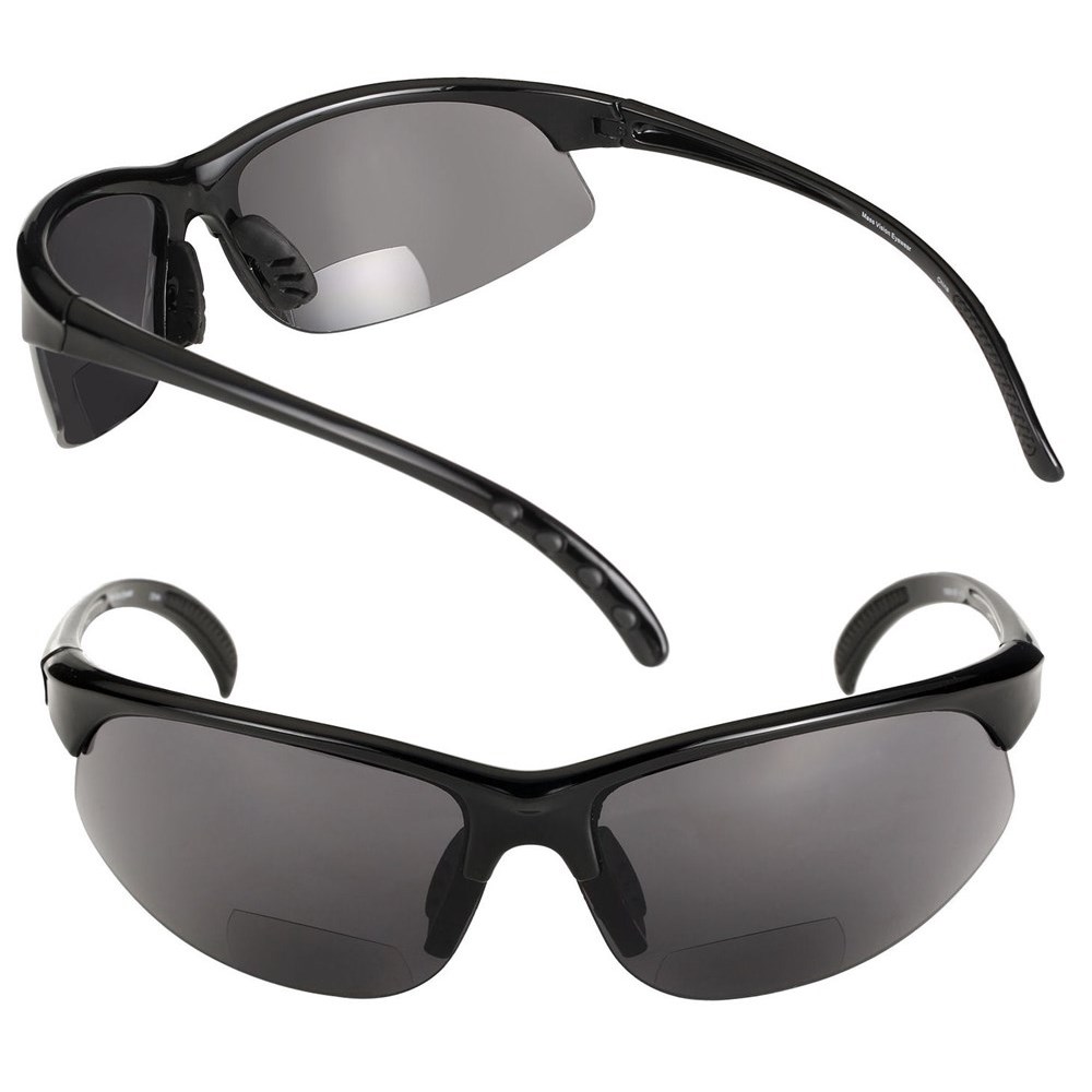 2 Pair of Unisex Bifocal Sport Wrap Sunglasses - Outdoor Reading Sunglasses - image 2 of 6