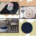thumbnail image 2 of COVERS&ALL Round Pillow/Cushion Slip Cover 1000 D Waterproof - 100% UV & Weather Resistant Outdoor Pillow Covers - Customize with Logo/Text (40" Dia x 5" H, Navy Blue), 2 of 7