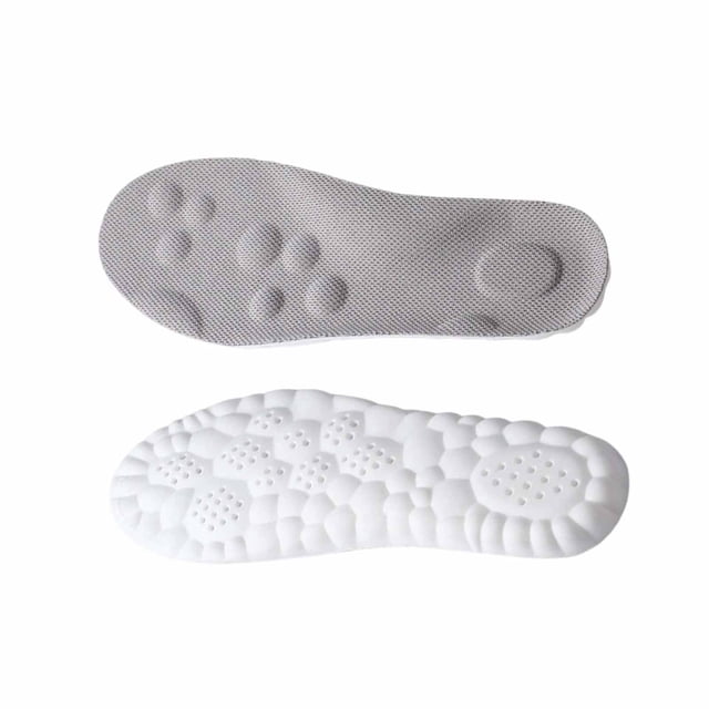 Hearth & Gear 1Pairs 4D Memory Foam Insoles Upgraded Welt To Fit Steppers Insoles For And With Arch Support And Cushioned Comfort For All Types