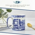 thumbnail image 5 of Spode Blue Italian Collection 9 Oz Mugs, Set of 4 Cups for Tea, Warm Beverages, and Coffee, Made of Fine Porcelain, Blue/White, Dishwasher and Microwave Safe, 5 of 7