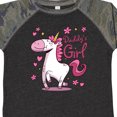 thumbnail image 4 of Inktastic Daddy's Girl Unicorn Girls Toddler T-Shirt, 4 of 5