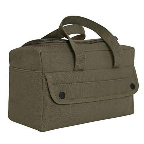 Rothco 18989 Wide Mouth Mechanics Tool Bag, Olive Drab