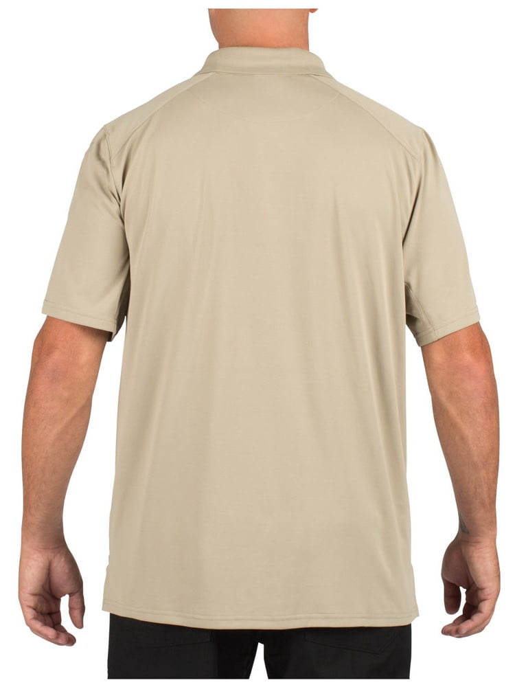 5.11 Tactical - 5.11 Tactical Men's Helios Short Sleeve Polo Shirt, Moisture-Wicking, Quick 
